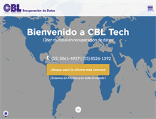 Tablet Screenshot of cbltech.mx