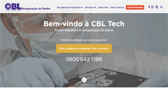 Desktop Screenshot of cbltech.com.br