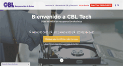 Desktop Screenshot of cbltech.com.ar